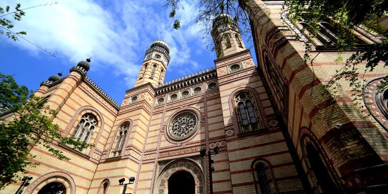 Grande Sinagona de Budapeste (Dohany Utcai Zsinagoga) foto