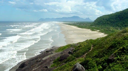 Praia Barra do Una de Peruíbe