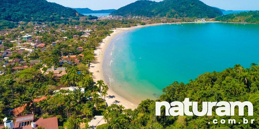 Foto da Praia do Lázaro Ubatuba - Naturam