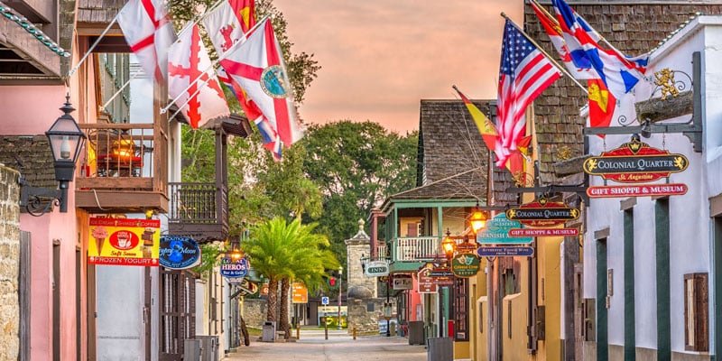 Pontos turí­sticos da Flórida - St Augustine's Historic District foto