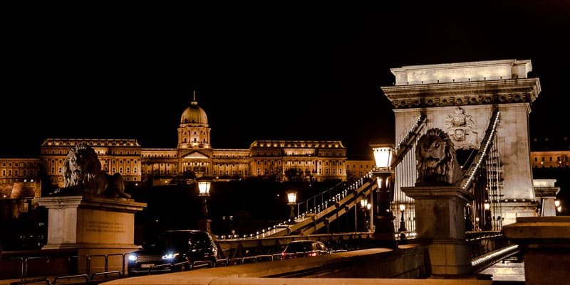 Budapeste a noite foto