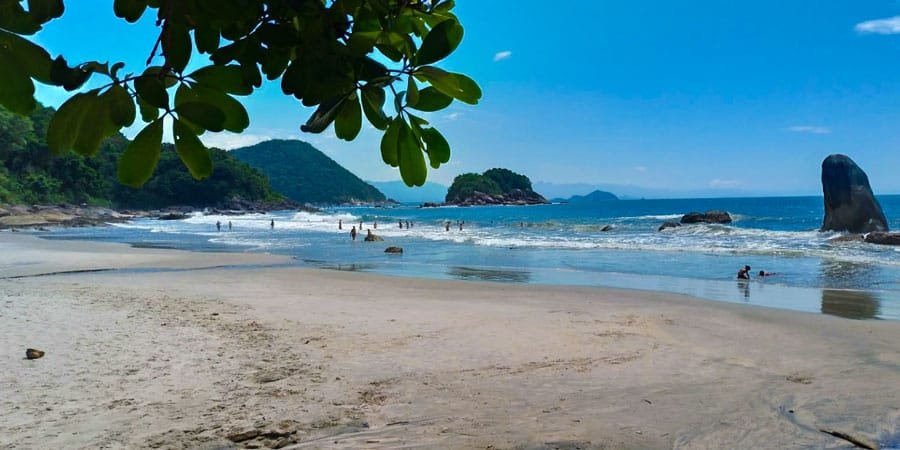 Foto da Praia Preta - Praias do Guarujá