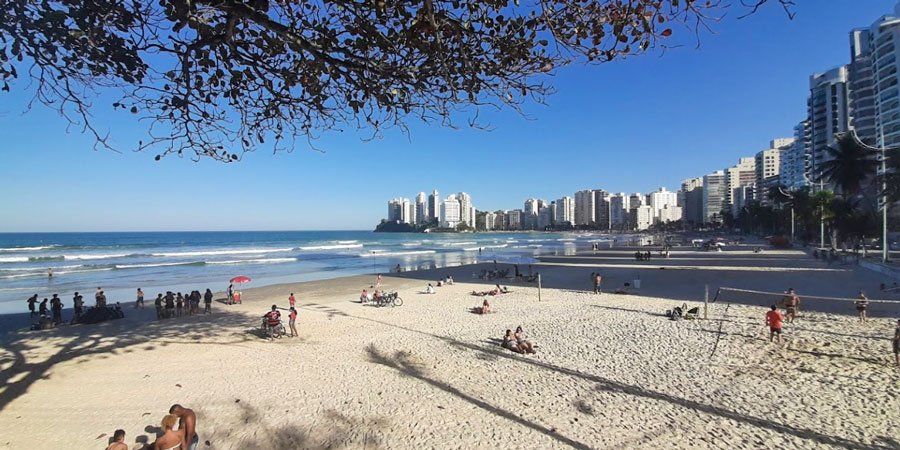 Foto Praia das Astúrias Guarujá