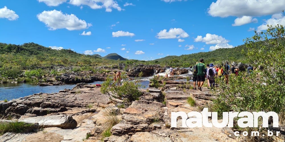 Foto Corredeiras Trilha dos Saltos - Parque Nacional da Chapada dos Veadeiros - Naturam
