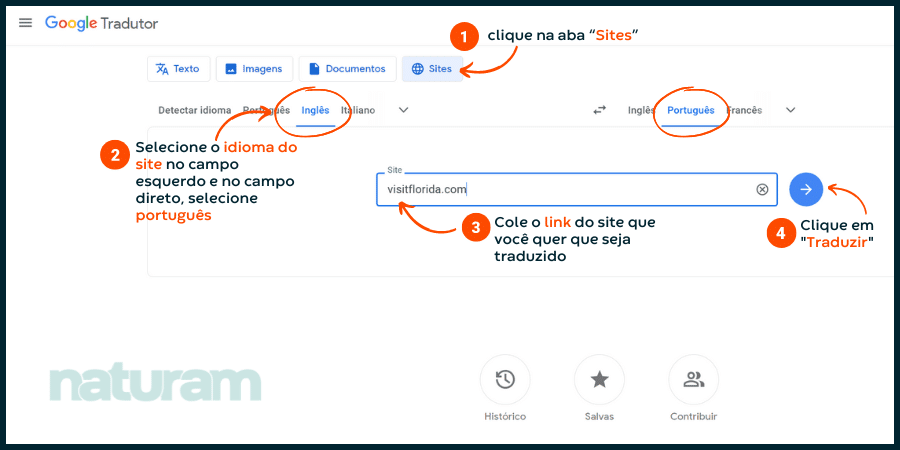 Google tradutor TUDO NOTÍCIAS COMPRAS VÍDEOS IM/ Inglês day you cool dia  você é legal Feedback Bs translate.google.com.br Google Tradutor O  serviço gratuito do Google traduz instantaneamente palavras, frases e  páginas da